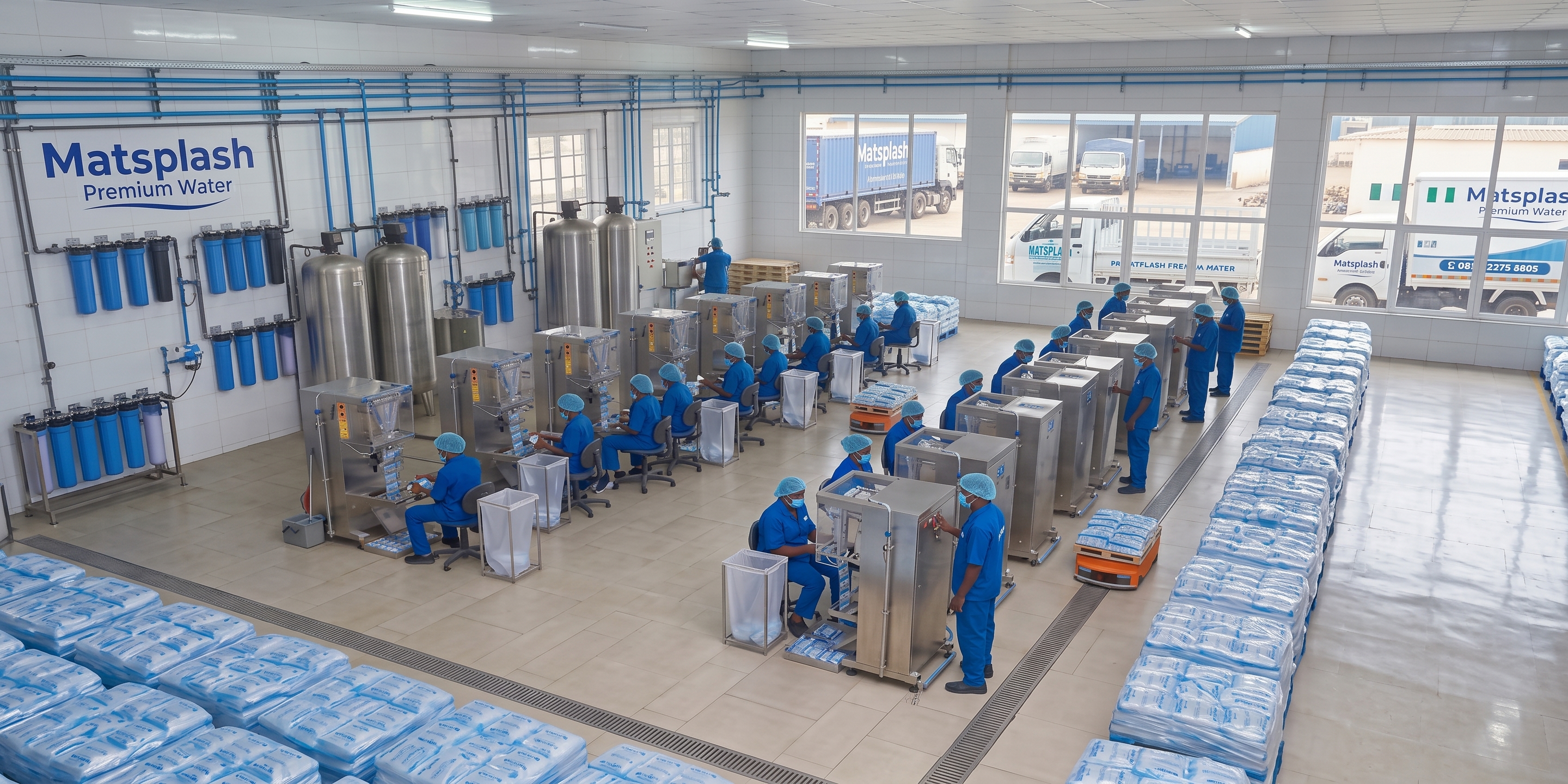 Production Floor in Action